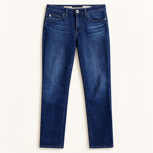 AG Adriano Goldschmied Prima Cigarette Jeans 24R Dark Wash Contour 360 USA